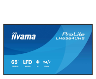 Monitor wielkoformatowy iiyama ProLite LH6564UHS-B1AG A